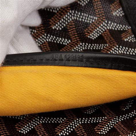 goyard authentication|authentic goyard bags serial number.